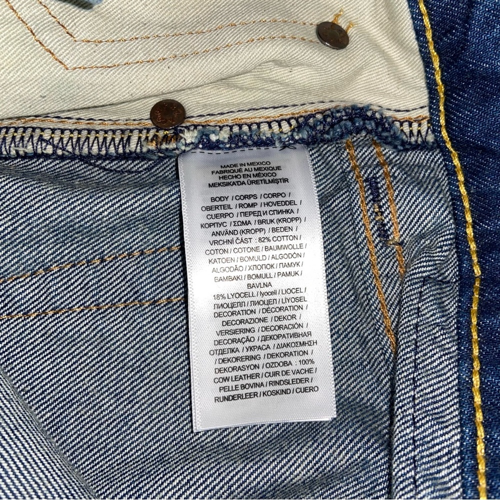 Polo Ralph Lauren Jeans Men’s 34x32 Classic Fit Button Fly Distressed NEW - Picture 11 of 11